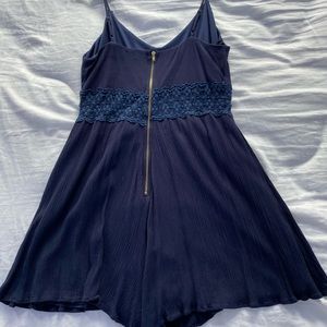 Navy Blue Romper